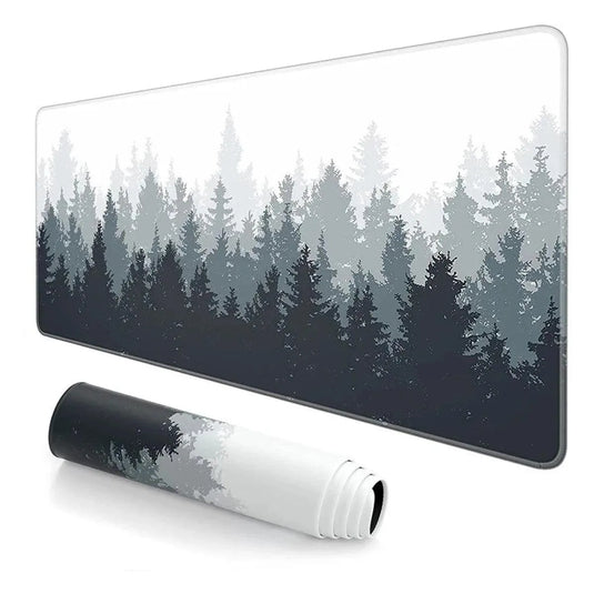 Grand tapis de souris Arbres foret