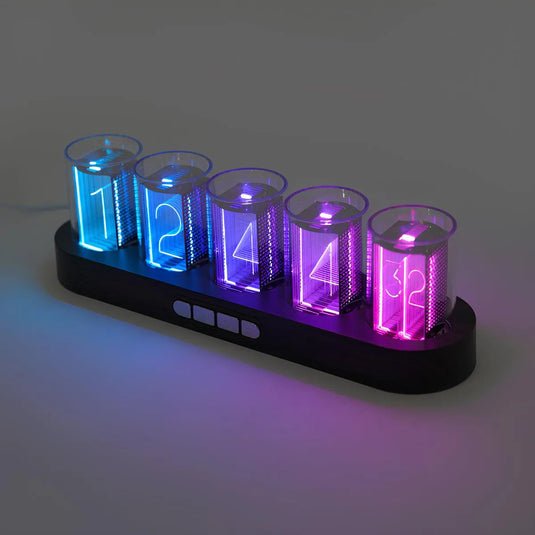 horloge nixie tubes led rgb