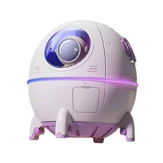 Humidificateur air et diffuseur huiles essentielles capsule spatiale