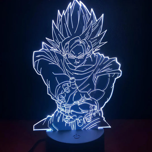 Lampe 3D LED Songoku Dragon Ball Z