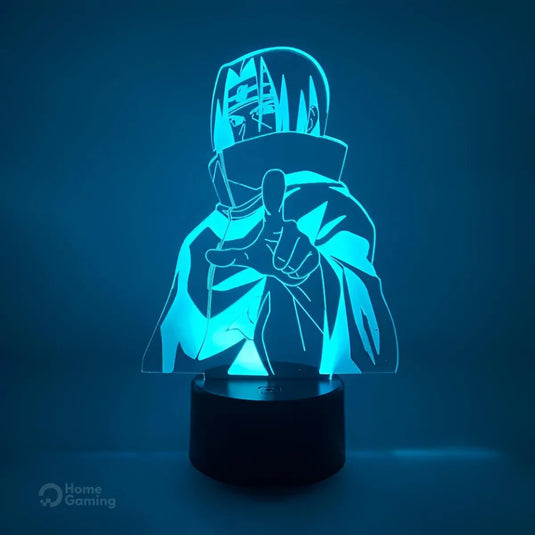 Lampe 3D LED Itachi Uchiwa Naruto