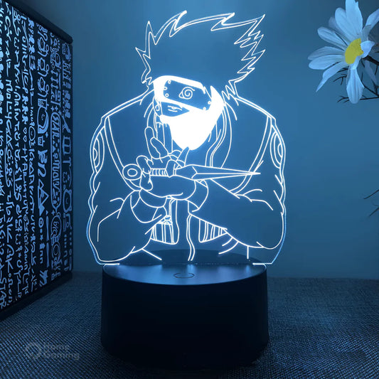 Lampe 3D LED Kakashi Naruto