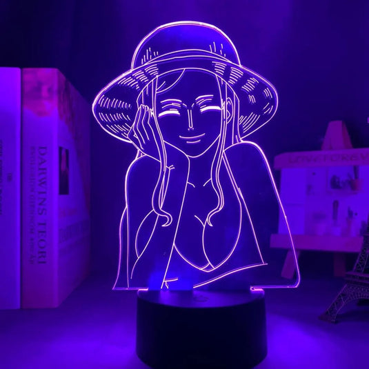 lampe 3d nami one piece