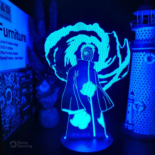 Lampe 3D LED Tobi Akatsuki Naruto