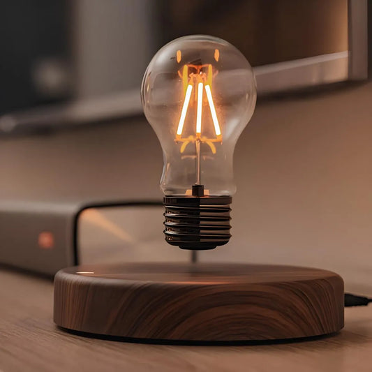 lampe levitation magnetique ampoule led