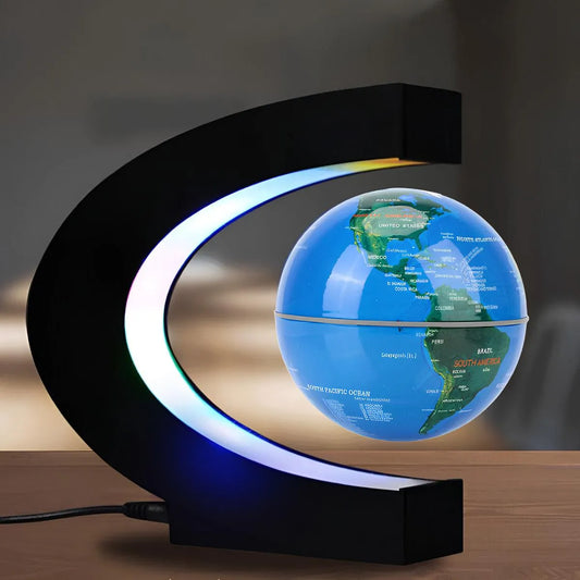 lampe led levitation globe terrestre