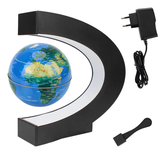 lampe  LED magnétique lévitation globe