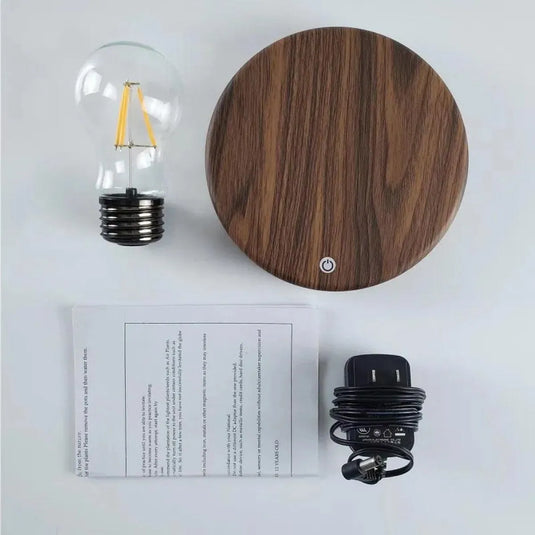 lampe magnétique ampoule flottante bureau