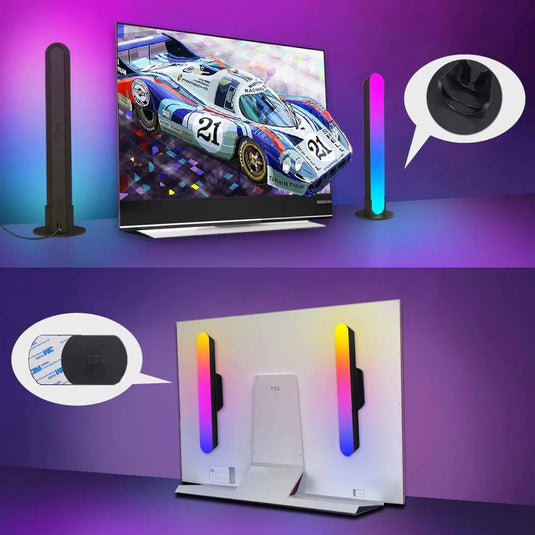 led tv barre lumineuse rgb