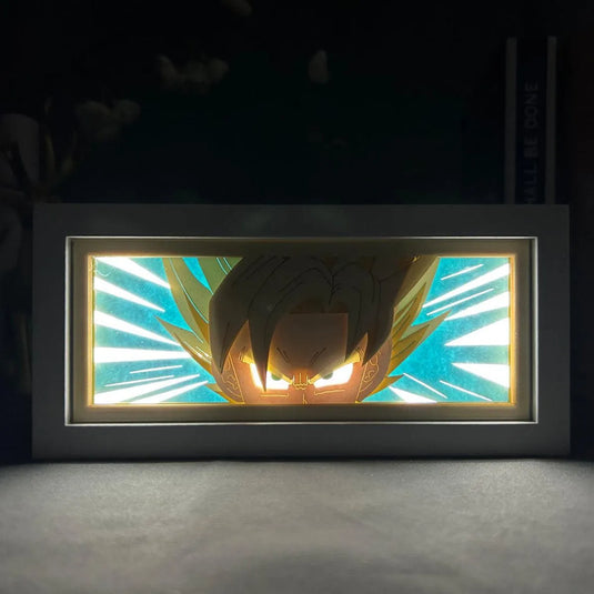 Lightbox anime goku super saiyan dbz