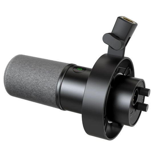 Microphone dynamique USB XLR noir