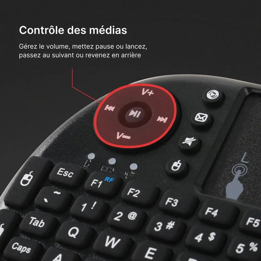 Mini clavier sans fil wireless