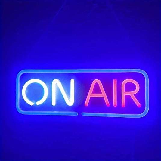 neon led bleu on air
