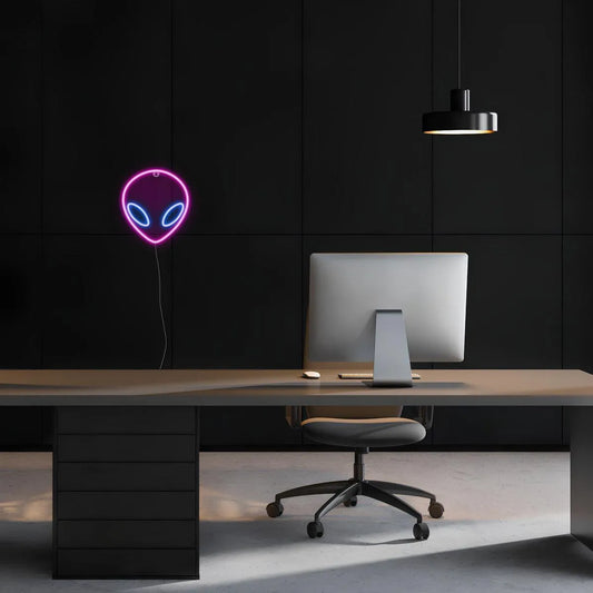 neon led chambre alien