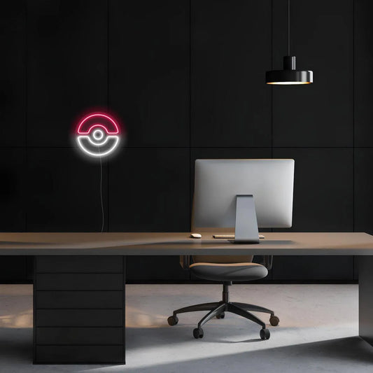 neon led chambre pokeball Pokemon