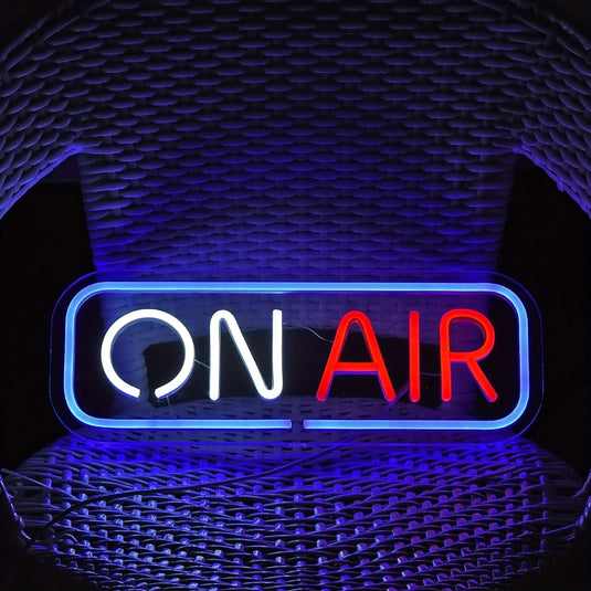 neon mural led on air