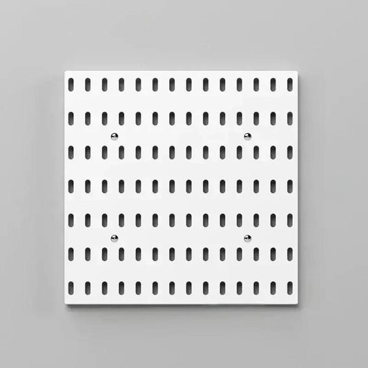 pegboard organisateur mural rangement blanc