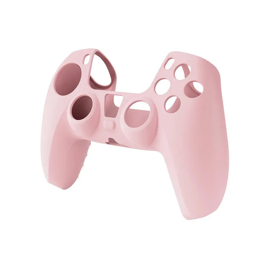 Protection manette PS5 silicone rose