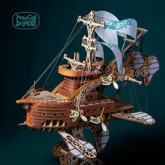 Puzzle bois 3D vaisseau spatial