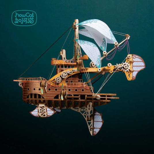 Puzzle en bois 3D vaisseau spatial