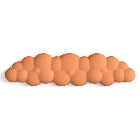 Repose poignet nuages clavier orange