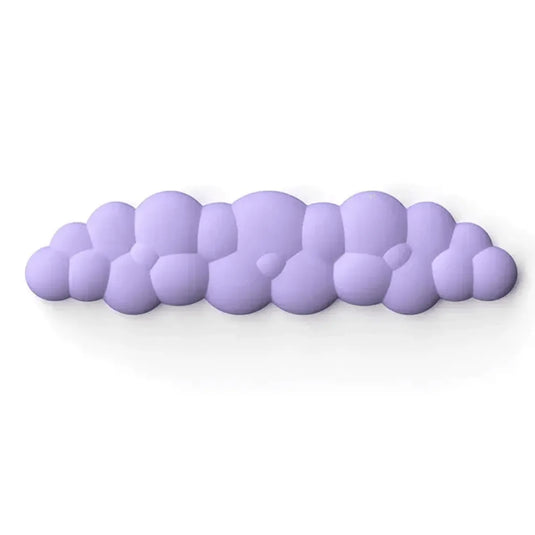 Repose poignet nuages clavier violet