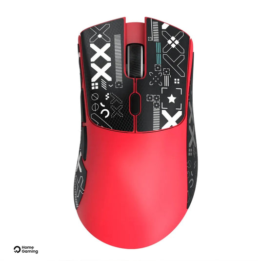 souris gamer sans fil rouge