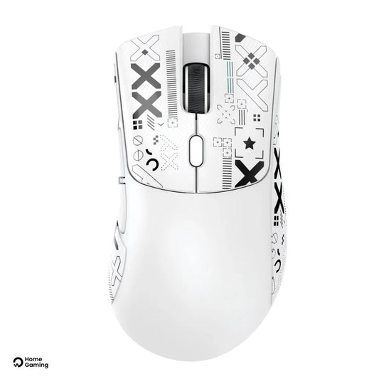 souris gamer sans fil blanc