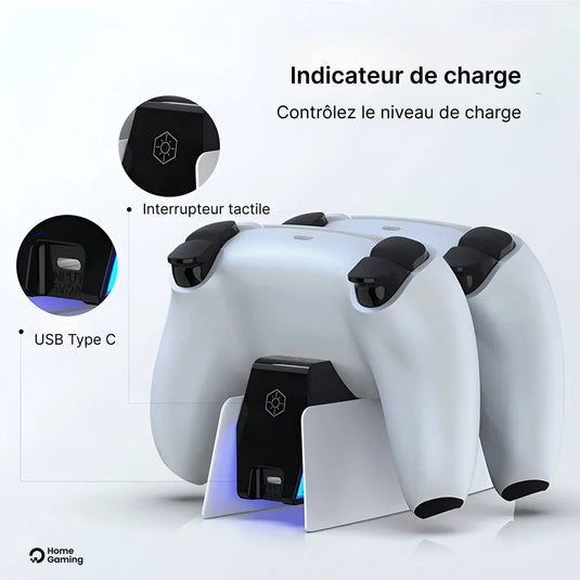 Support chargement manette PS5