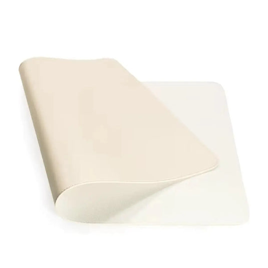 Grand tapis de souris XXL cuir imperméable beige