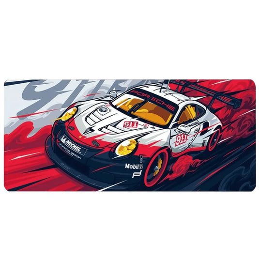 Tapis de souris XXL Porsche voiture course