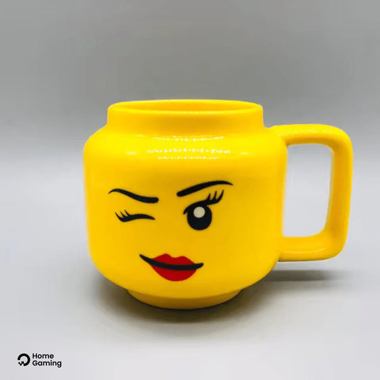 Tasse céramique personnage jeux vidéo femme clin d'oeil