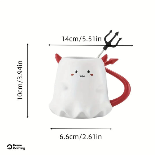 Tasse demon en ceramique