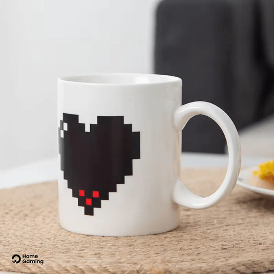 Tasse magique coeur chaleur