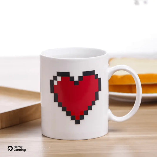 Tasse magique coeur