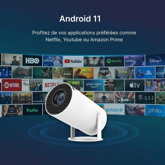 Video projecteur portable android